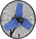 Pro 9500 CFM 24" Outdoor IP44 Waterproof Wall Mount Fan, 3-Speed Oscillating by Fanqiebros