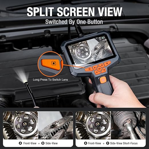 Teslong 50FT Sewer Camera, Dual Lens Borescope - Image 5