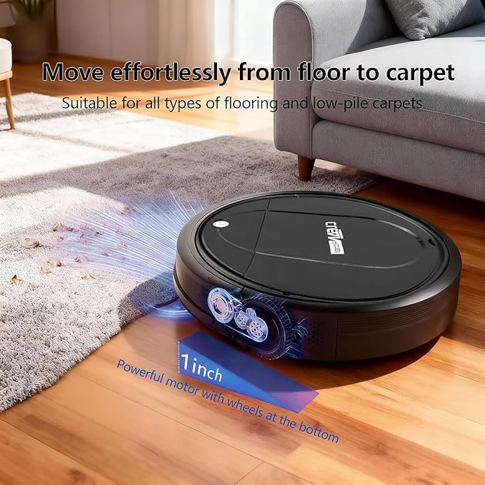 3-in-1 Robot Vacuum and Mop | 4500Pa Strong Suction, Anti-Tangle, 120 Mins - Image 7