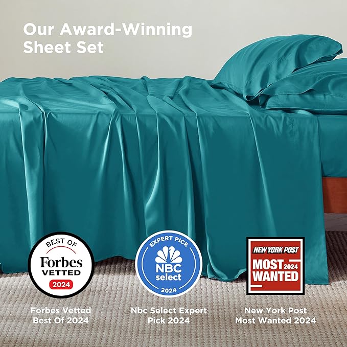 Bedsure King Size Sheets Set, Cooling Sheets - Image 2