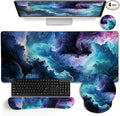 LIMKRIAN Galaxy Mouse Pad Set Large Desk Matt by LIMKRIAN