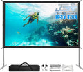 Projector Screen Outdoor, JWSIT 120 inch Outdoor Movie Screen-Upgraded 3 Layers by JWSIT