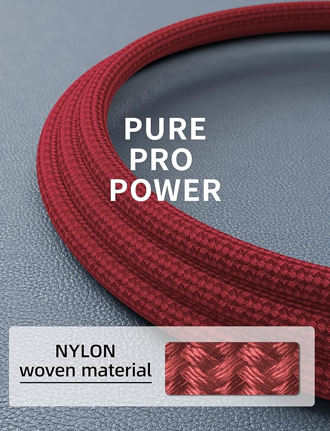 USB C to C Cable 10FT, Long Type C Fast Charging Cable Nylon Braided USBC - Image 7