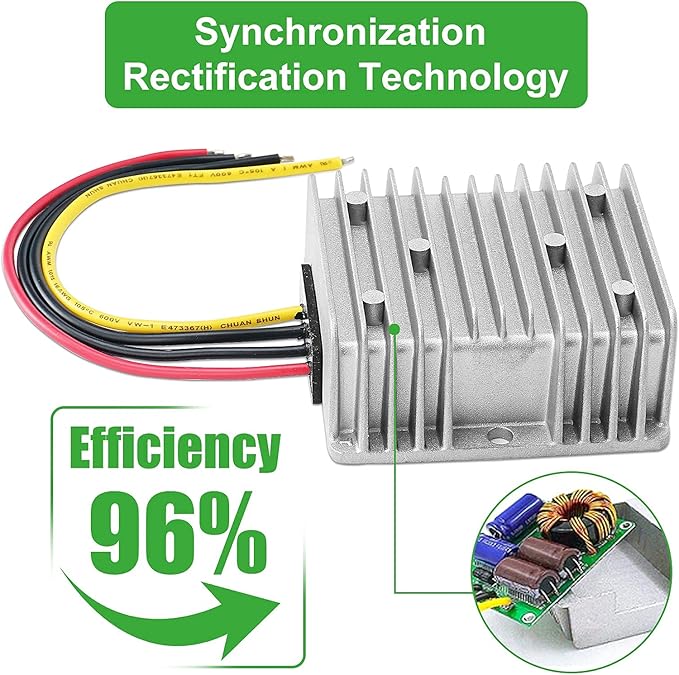 DC 36V/48V Step Down to 12V 20A 240W Buck Converter Regulator Power Supply - Image 4