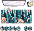 BFUKVOU Large Keyboard Mouse Pad Set, Extended Mouse Pad+Keyboard Wrist Rest by Unknown