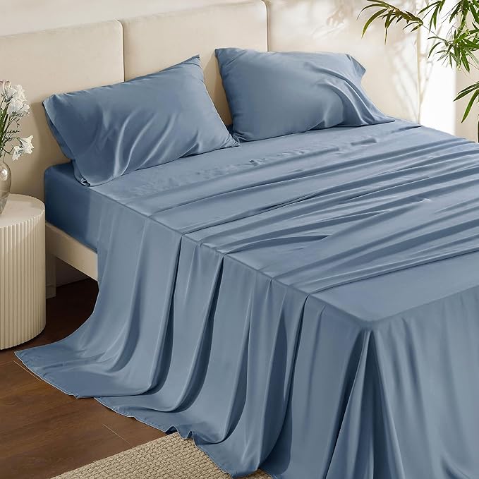 Bedsure King Size Sheets Set, Cooling Sheets by BEDSURE