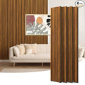 Art3d 4-Piece 94 x 12.6 Inch Acoustic Lightweight Slat Wall Panel by Art3d