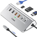 intpw P9R PRO USB C Hub Ethernet, 10 in 1 USB Docking Station 10Gbps by intpw