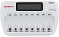 Tenergy TN162 8-Bay Smart LCD Battery Charger by Tenergy