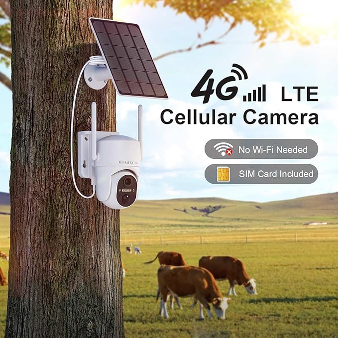 4G LTE Cellular Security Camera No Internet Needed, No wifi Security Camera - Image 2