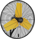 Pro 9500 CFM 24" Outdoor IP44 Waterproof Wall Mount Fan, 3-Speed Oscillating by Fanqiebros