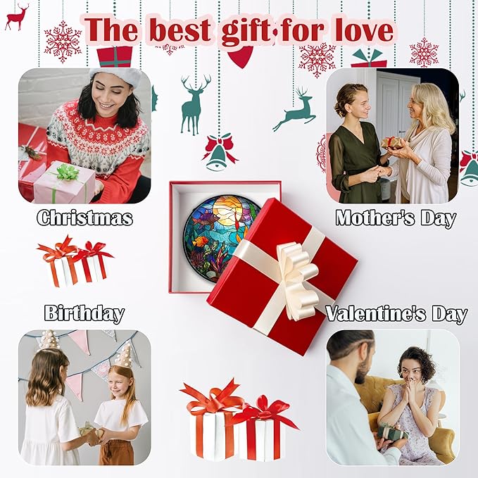 AMDERVEN Stained Glass Window Hanging - Image 7