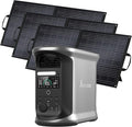 AMPACE Andes 1500 Power Station 2400W Solar Generator by OukitelPowerStation