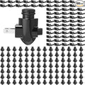 Tuanse 100 Sets Plug in Night Light Module Night Light Base by Tuanse