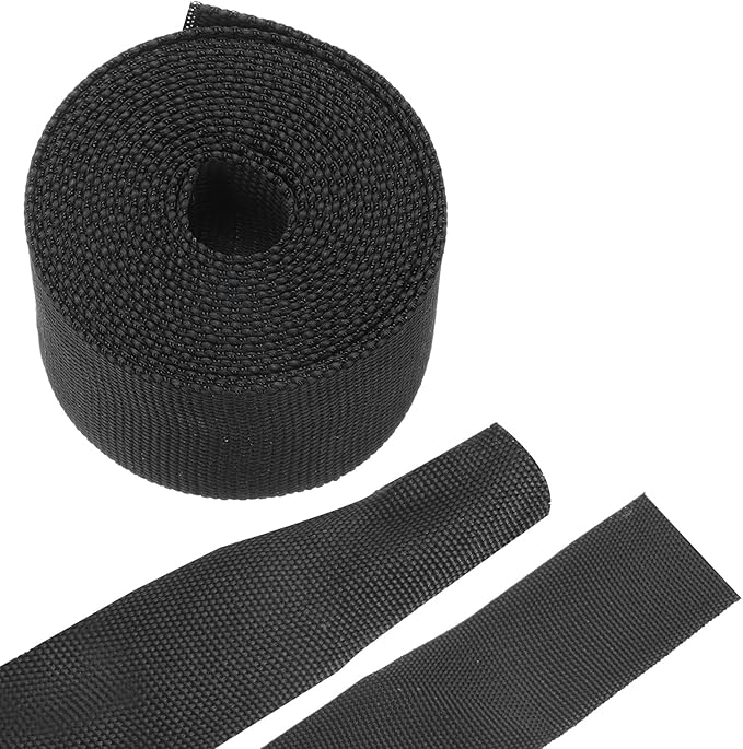 MECCANIXITY Braided Cable Sleeves Heat Shrinkable Fabric Sleeving, 1 3/8" 10ft by MECCANIXITY