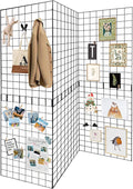 Koretech Grid Wall Panels 3 Pcs, Commercial Grade Gridwall Panels, Metal Grid by Unknown