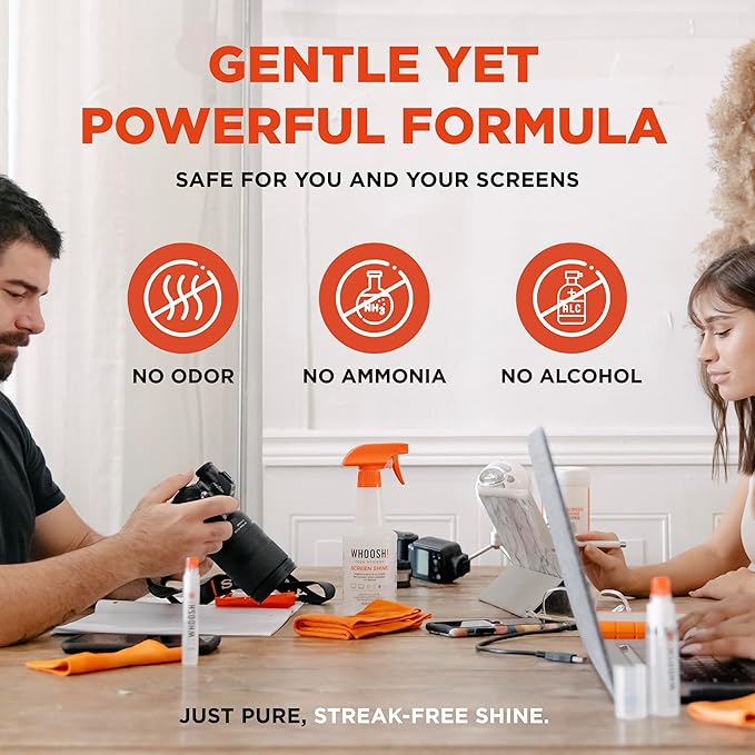 WHOOSH! Screen Shine Pro 16.9 fl oz Refillable Screen Cleaner - Image 6