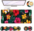 BFUKVOU Large Keyboard Mouse Pad Set, Extended Mouse Pad+Keyboard Wrist Rest by Unknown