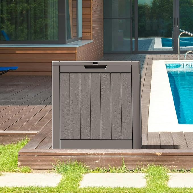 NUNU LAB 35 Gallon Outdoor Storage Box Waterproof, Outside Package Delivery - Image 9