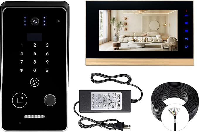 Smart Home 7-Inch Video Intercom Doorbell System - Image 2