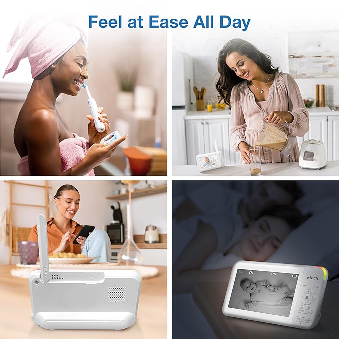 VTech 3 Cameras Video Baby Monitor - Image 3