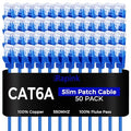 Rapink Patch Cables Cat6a 3ft Slim, Cat6a Ethernet Patch Cable 10G Support by Rapink