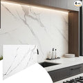 Dundee Deco Faux Marble Wall Panels - 2 ft X 4 ft - Glossy by DundeeDeco