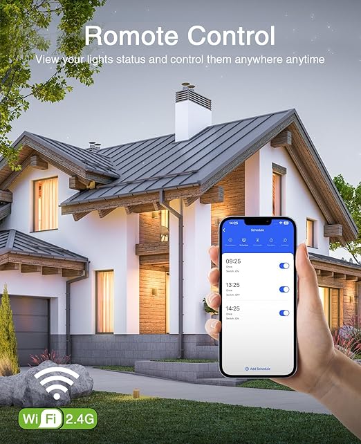 GHome Smart Switches for Lights, WiFi Smart Light Switch Works - Image 6