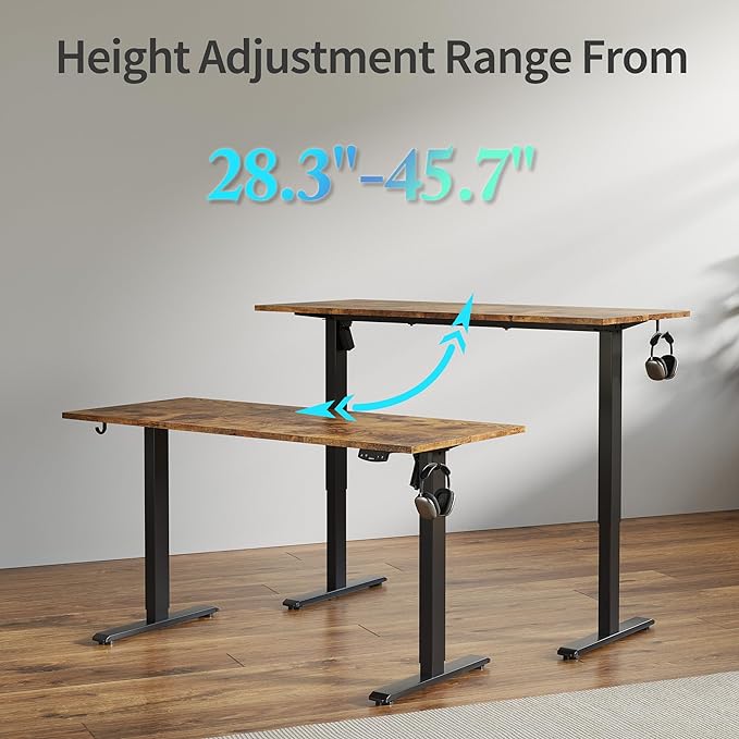 Agilestic Electric Standing Desk 40 x 24 Inches, Height Adjustable Desk - Image 8