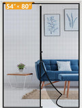 Yotache Magnetic Screen Door Fits Door Size 54 x 80, Screen Size 56" x 81" by yotache