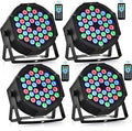 CO-Z 36 LED Stage Lights, RGB Par Lights by CO-Z