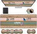 Ergonomic Keyboard Wrist Rest & Mouse Pad Wrist Rest Set, Large XXL Gaming Desk by Unknown