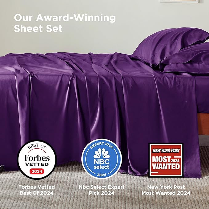 Bedsure King Size Sheets Set, Cooling Sheets - Image 2