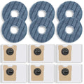 12 Pack Replacement Parts Dust Bags Mop Pads by Unknown