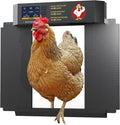 CKAIJHIEG Chicken Coop Door, Automatic Chicken Coop Door Opener, Large LCD by Unknown