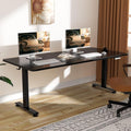 Veken 63 Inch Electric Standing Desk, Adjustable Height Office Desk by Veken