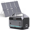 Solar Generator with Panel Included, Portable Power Station 600W with 80W Solar by DARAN