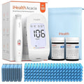 iHealth Acacia Blood Glucose Monitor Kit, 100 Glucometer Strips, 100 Lancets by iHealth