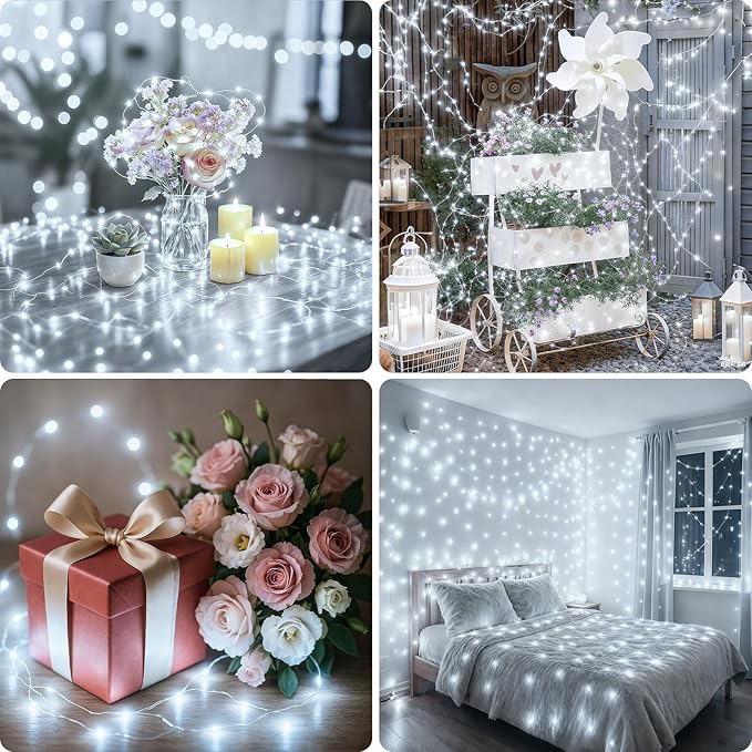 litogo 4 Pack Fairy Lights Battery Operated - Image 8