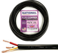 NATIONAL Wire & Cable – 18 AWG 3-Conductor Premium Copper Wire, 25 ft, Stranded by NATIONALWireCable