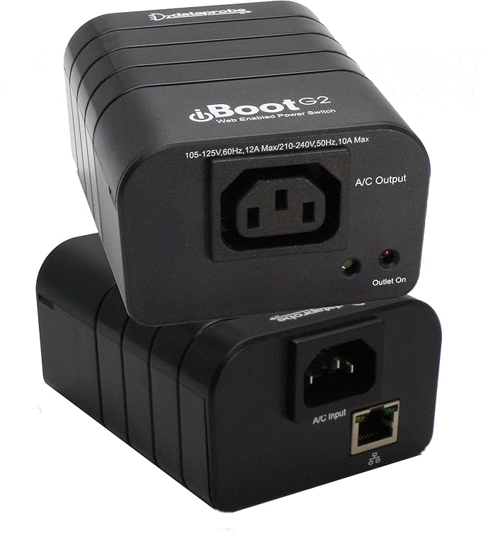 Dataprobe iBoot-G2 Basic Network Power Switch, 1 Outlet PDU, 110/220 VAC by Dataprobe