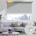 Astomi Motorized Roller Shades for Windows, Effortless Remote & Voice Control by Astomi