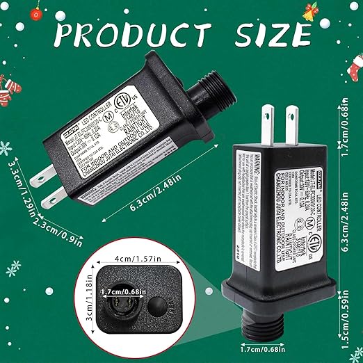 2PCS Replacement 30V 0.12A LED Transformer Class 2 Power Supply Adapter Ip44 - Image 2