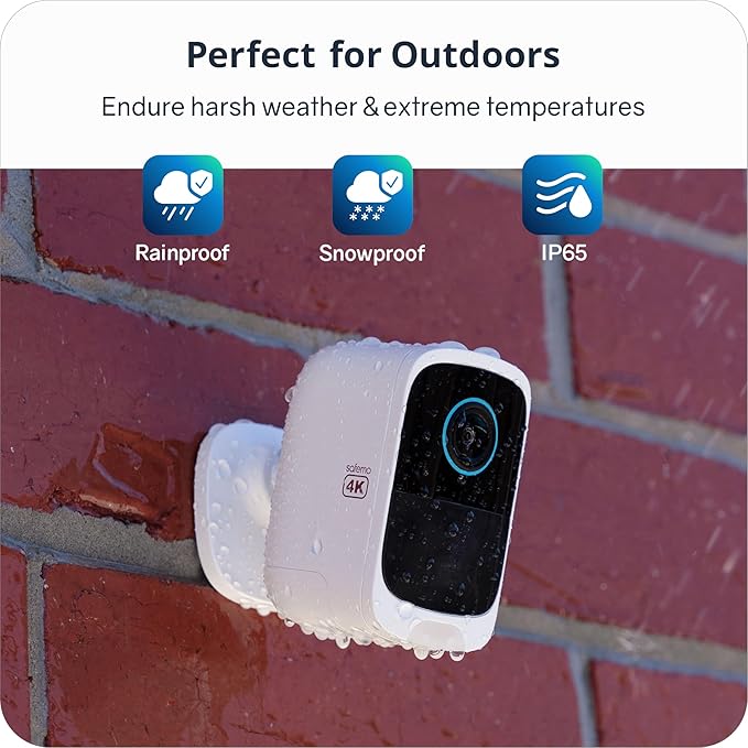 Safemo 4K Security Cameras Wireless Outdoor/Indoor, Battery Cameras - Image 7