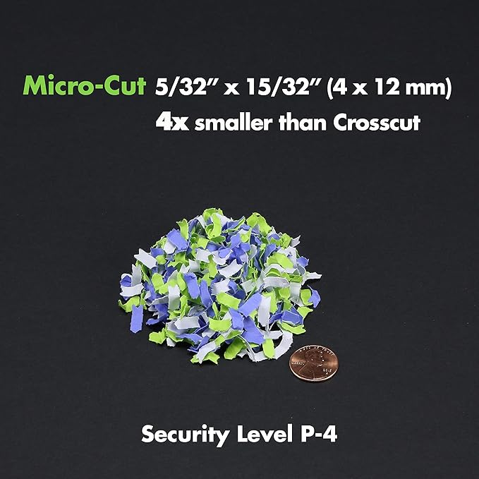 Aurora AU1275MB High-Security 12-Sheet Micro-Cut Paper and CD/Credit Card - Image 3