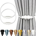Nieffeiy Magnetic Curtain Tiebacks 2Pack Outdoor Curtain Tie Backs Rope by CurtianTiebacks