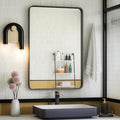 ISKM Black Framed Mirror for Wall 20"x 30", Bathroom Vanity Mirror Anti-Rust by ISKM-IStillKeepMovin