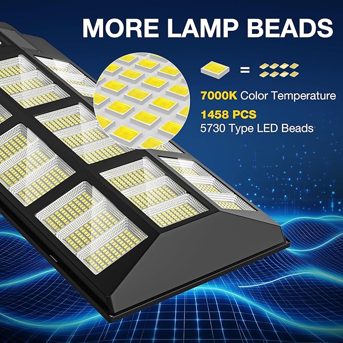 OKPRO 10000W Solar Street Lights Outdoor - Image 4