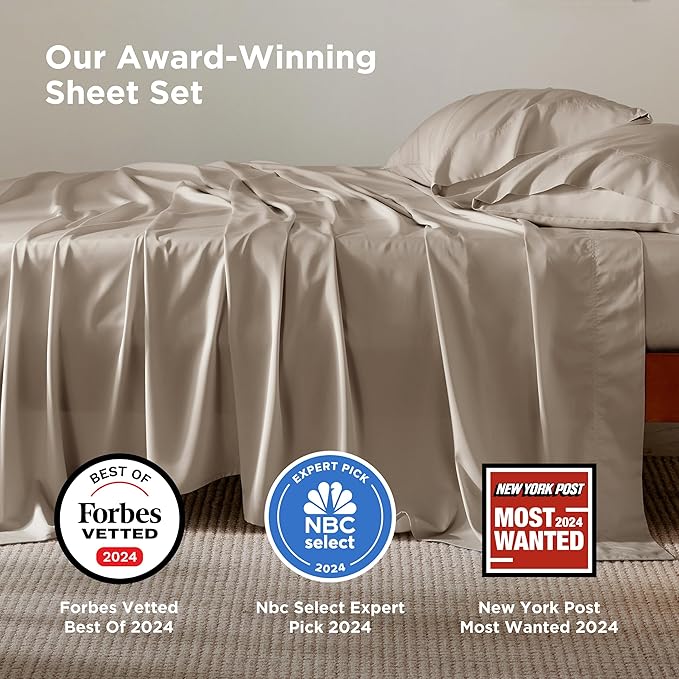 Bedsure King Size Sheets Set, Cooling Sheets - Image 2