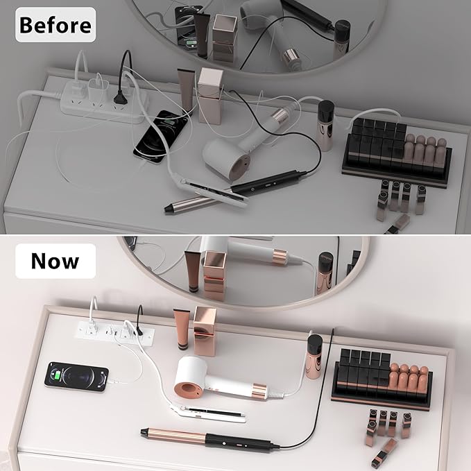 Furniture Drawer Outlet, Recessed Power Strip - Image 5